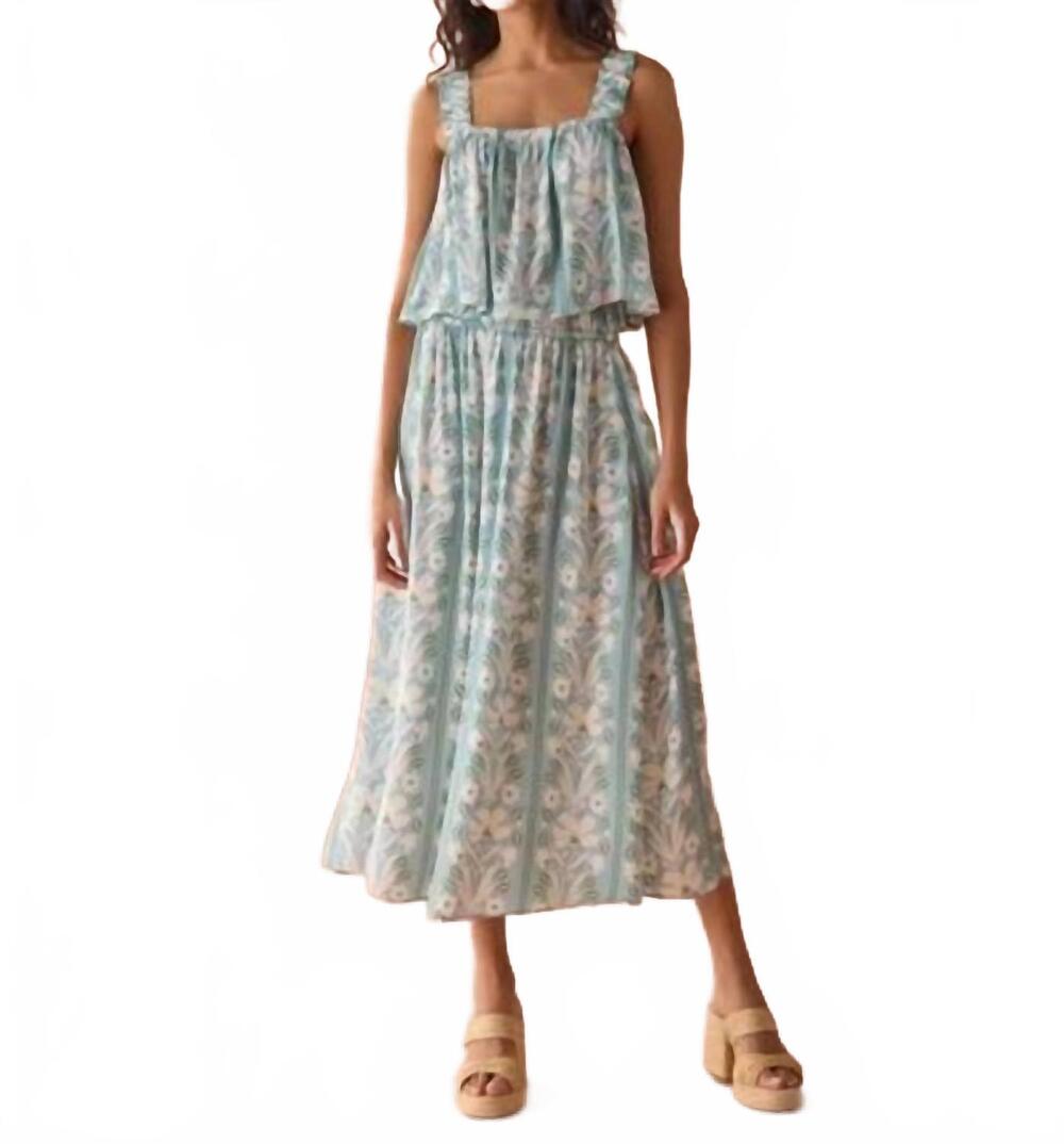 NEW OMIKA freya tank top in aubrie seafoam